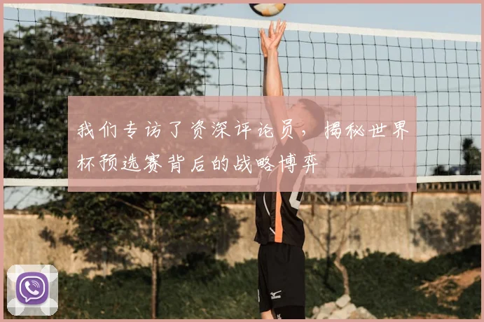 我们专访了资深评论员,揭秘世界杯预选赛背后的战略博弈